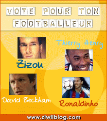ton footballeur préféré