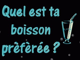 boisson préférée