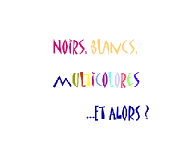 non o racisme