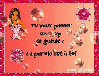 un coup de gueule