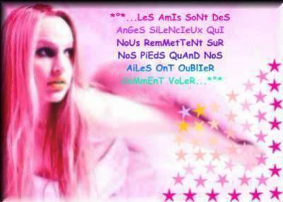 les amis sont des anges ...